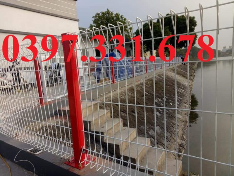 Hàng rào lưới thép hàn; Hàng rào ngăn khu đất trống