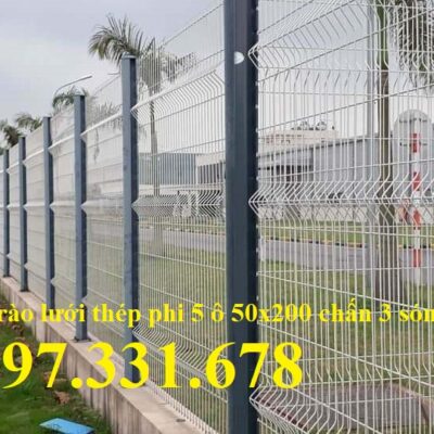 Nơi sản xuất hàng rào lưới thép hàn; Hàng rào khu công nghiệp