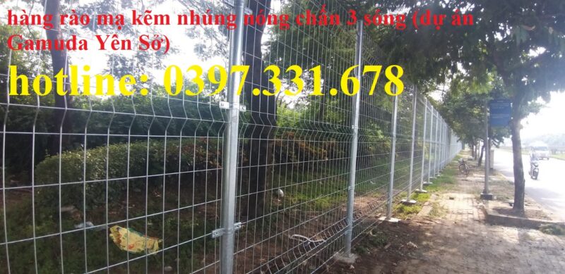 Nơi sản xuất hàng rào lưới thép hàn; Hàng rào khu công nghiệp
