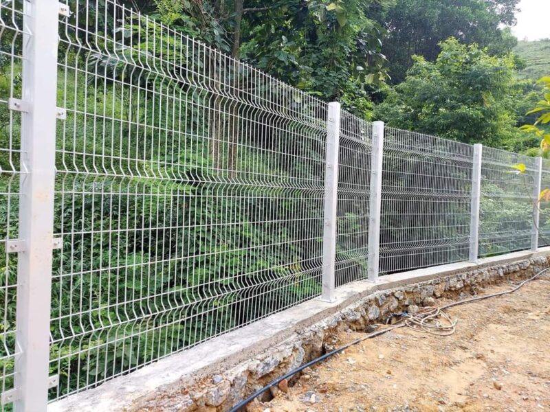 Hàng rào lưới thép phi 5 A50x200 mạ kẽm