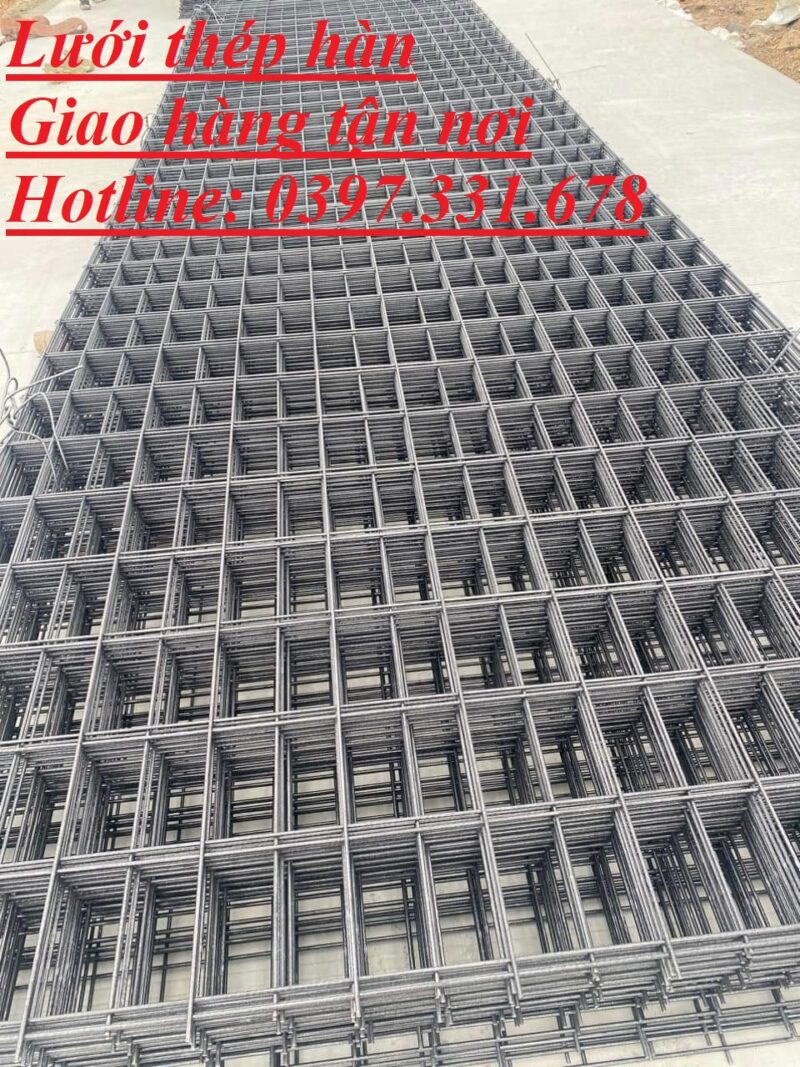 Lưới thép hàn phi 8 A200; Lưới thép hàn đổ bê tông