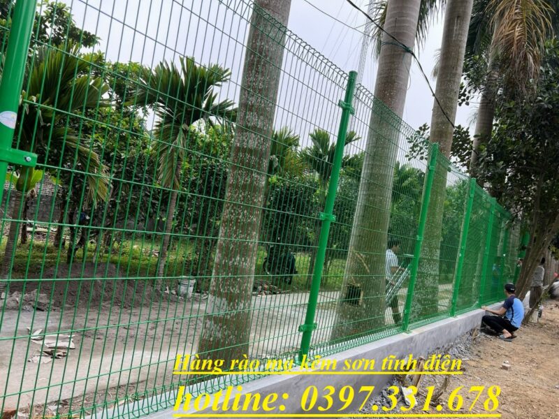 Nơi sản xuất hàng rào lưới thép hàn; Hàng rào khu công nghiệp