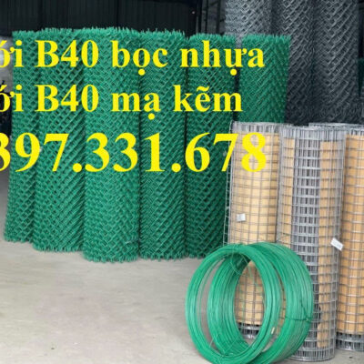 Lưới B40 bọc nhựa 1.5m