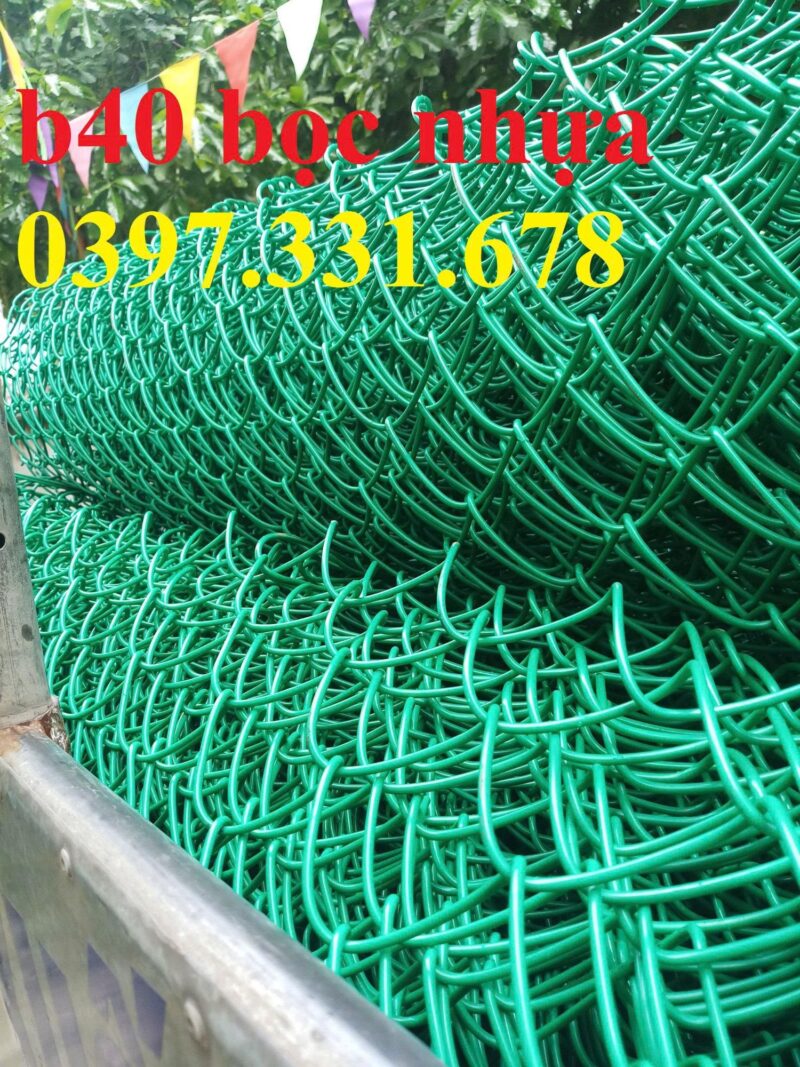 Lưới B40 bọc nhựa 1.5m