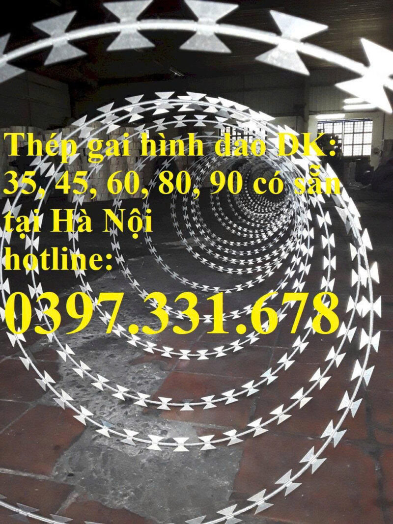 Hàng rào thép gai dao; Thép gai bùng nhùng