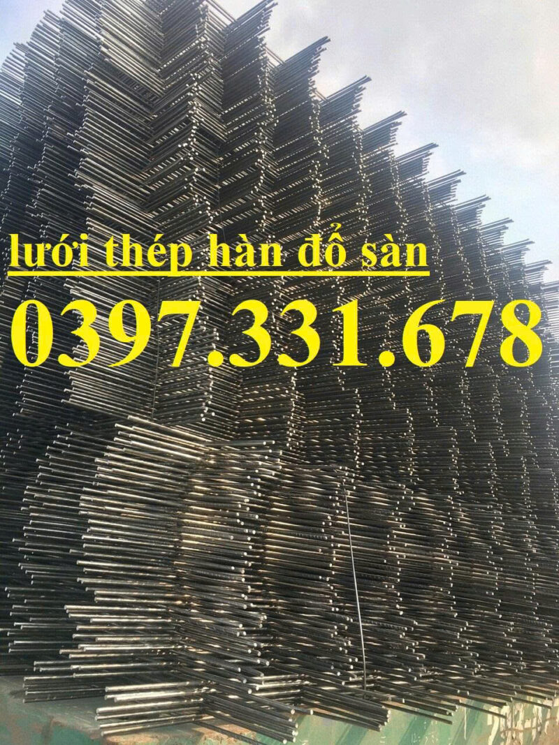 Lưới thép hàn mạ kẽm 3ly, 4ly dạng tấm