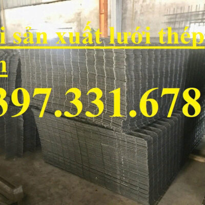 Lưới thép hàn mạ kẽm 3ly, 4ly dạng tấm