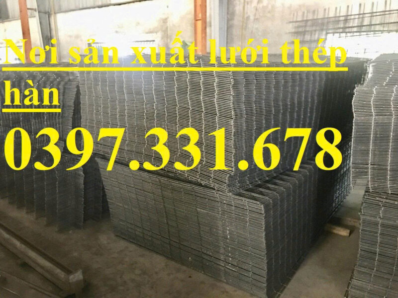 Lưới thép hàn mạ kẽm 3ly, 4ly dạng tấm