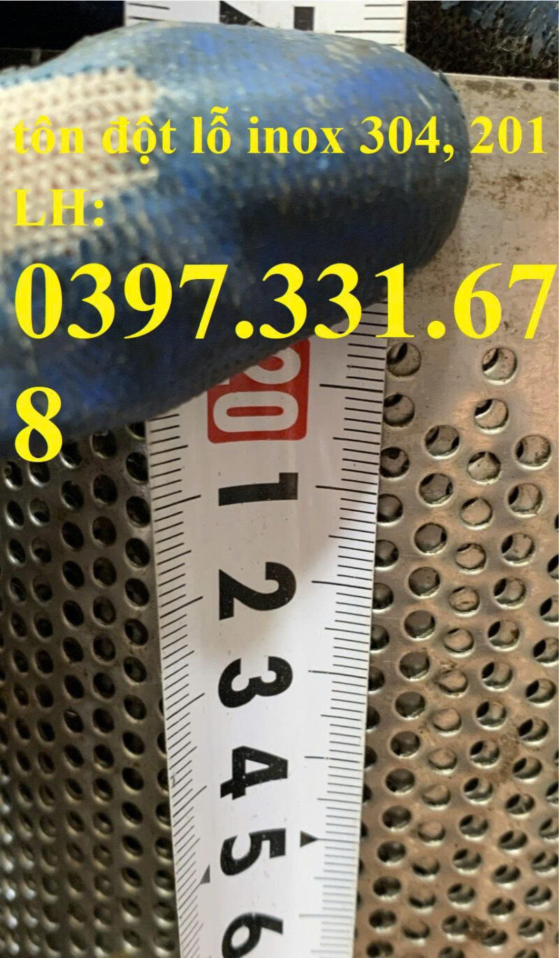 Tôn đột lỗ 0,4mm