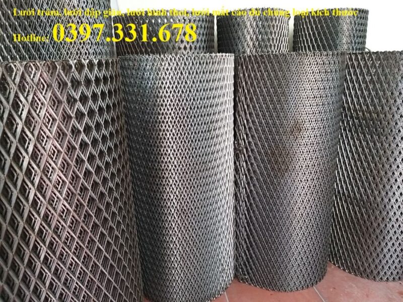 Lưới hình thoi 30x60x2ly; Lưới mắt cáo, lưới trám, Lưới dập giãn