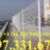 Hàng rào lưới thép mạ kẽm 5ly ô 50x100mm giao hàng toàn quốc