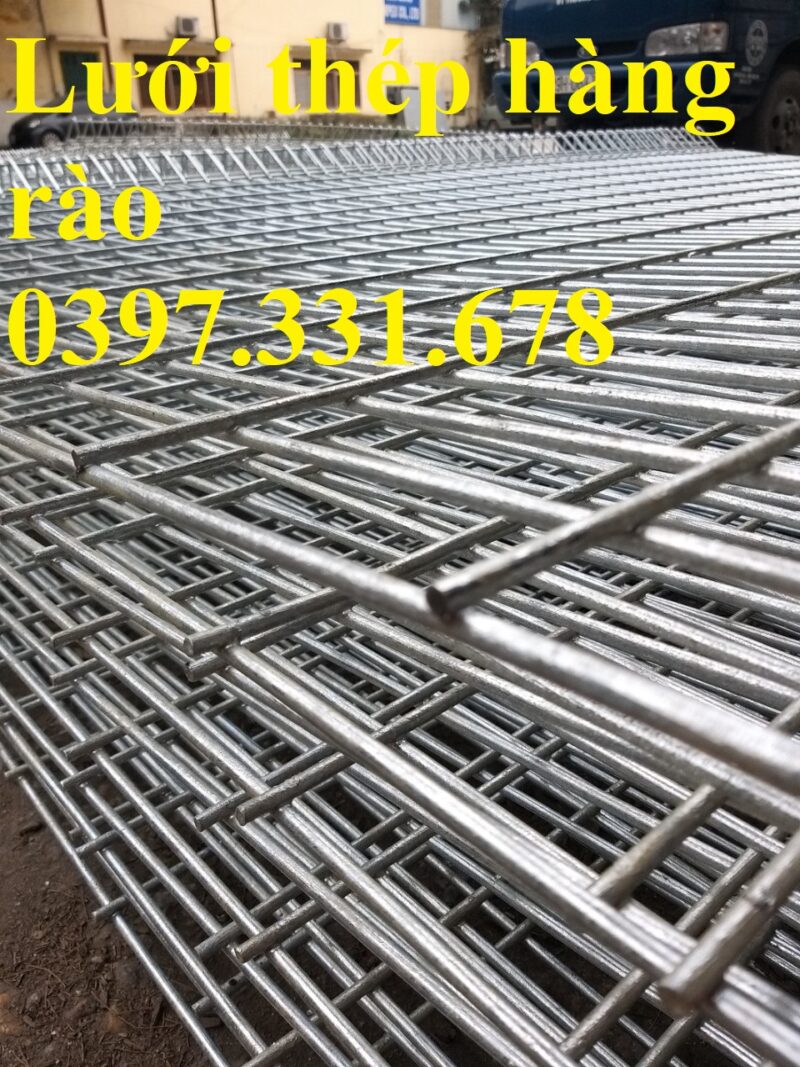 Hàng rào lưới thép mạ kẽm 5ly ô 50x100mm giao hàng toàn quốc