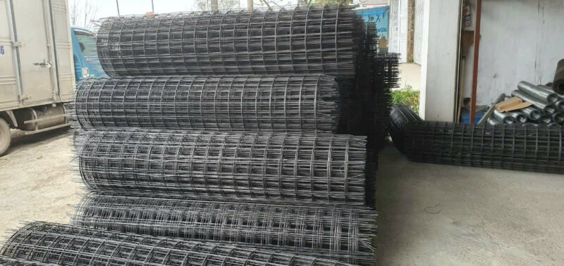 Lưới thép hàn phi 4 đổ bê tông dạng cuộn
