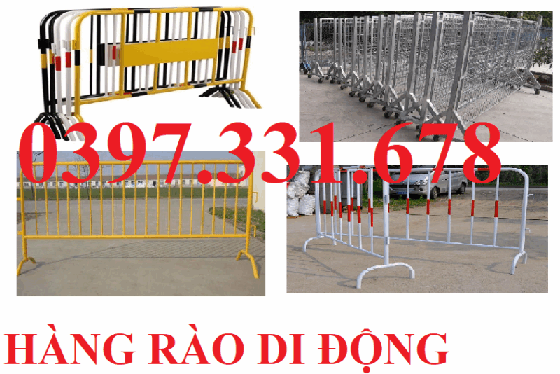 Hàng rào di dộng, Hàng rào ngăn đám đông