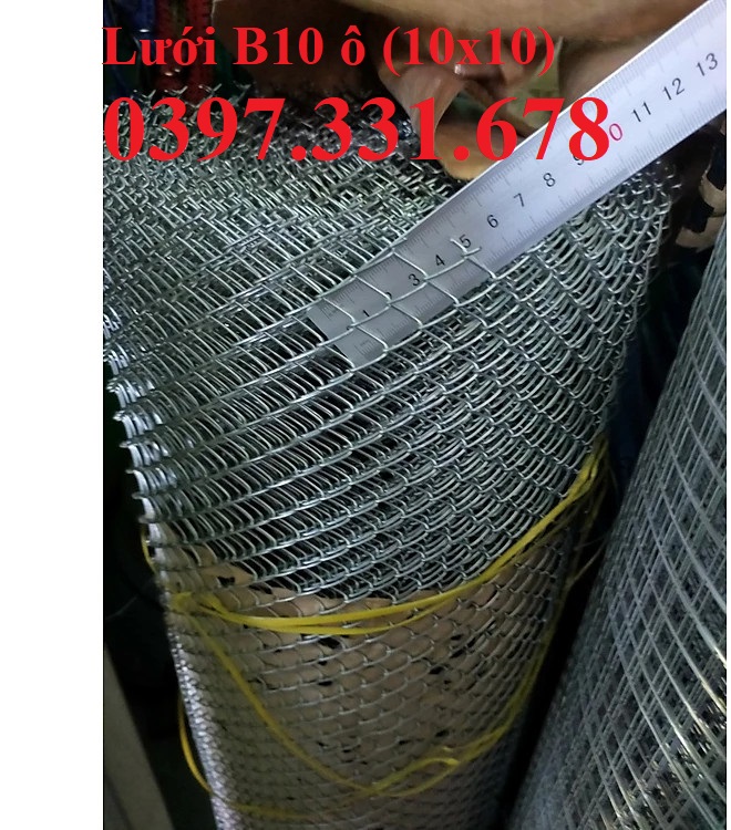 Lưới B10 ô (10x10mm); Lưới mắt cáo Lưới B10 ô (10x10mm); Lưới mắt cáo