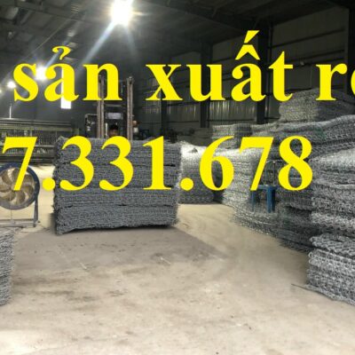 Rọ đựng đá mạ kẽm 2x1x1mm; Rọ thép